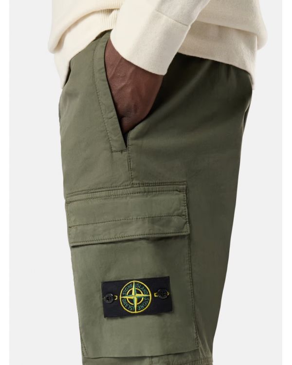 PANTALON CARGO SUPIMA COTTON 30410 VERT MOUSSE