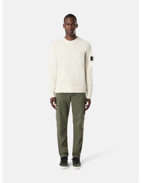 PANTALON CARGO SUPIMA COTTON 30410 VERT MOUSSE