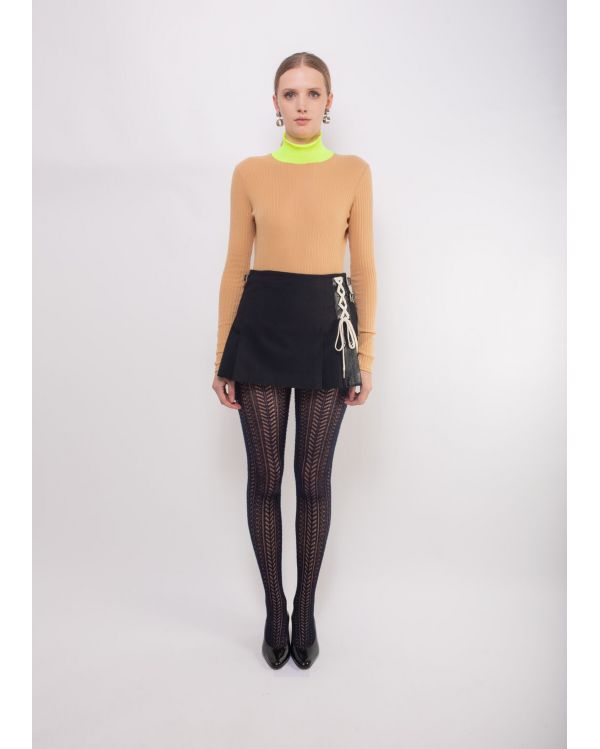 PULL FREDERIQUE CAMEL NEON YELLOW
