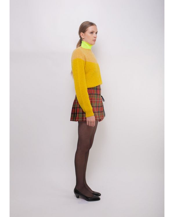 JUPE DYLAN RED TARTAN 2