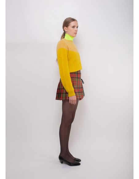 JUPE DYLAN RED TARTAN