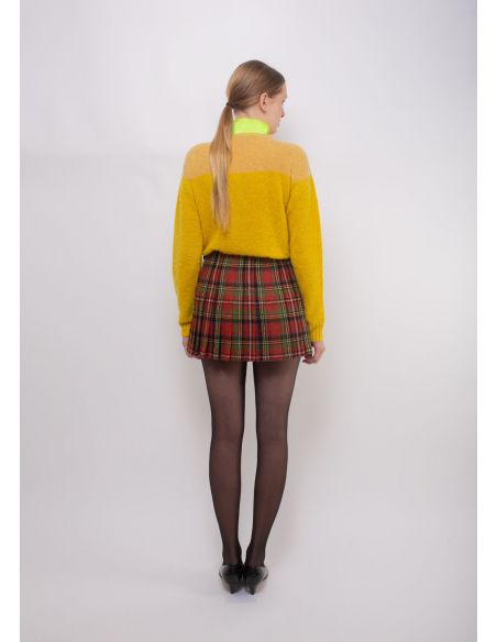JUPE DYLAN RED TARTAN
