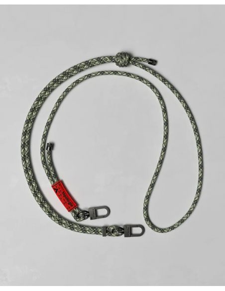 CORDON DE TELEPHONE STRAP 6MM ROPE OLIVE CAMOUFLAGE