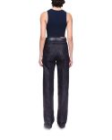 JEAN SILVER LUREX DENIM WHASHED INDIGO