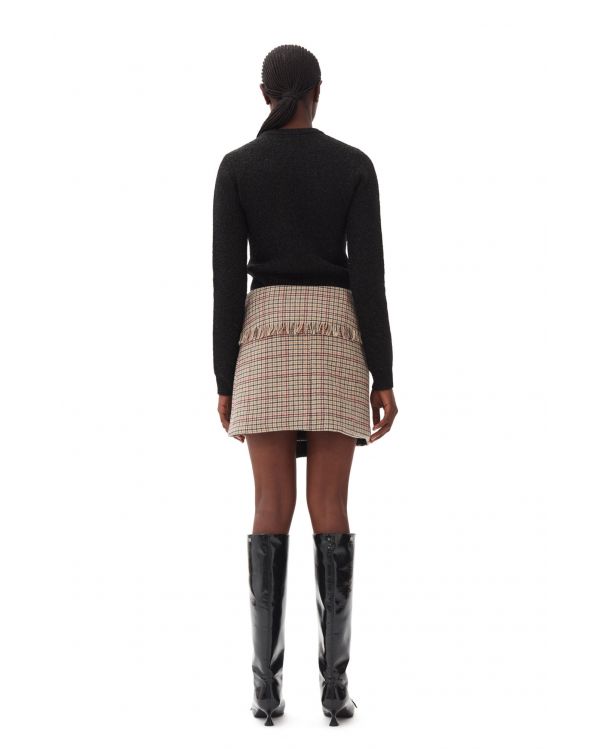 CARDIGAN SPARKLE DOUBLEFACE BLACK 2