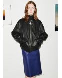 BLOUSON WILL NOIR SMOOTH