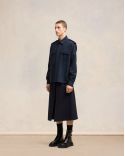 NAVY BLUE MILITARY SHIRT