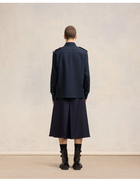 CHEMISE MILITAIRE BLEU MARINE