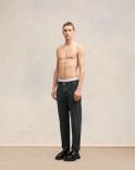 JEAN COUPE TAPERED NOIR