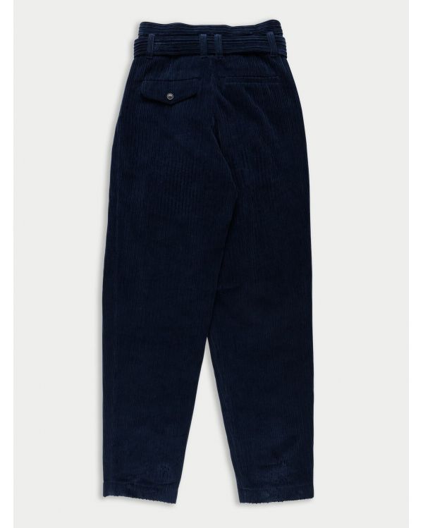 PANTALON ANGELA HIGHWAISTED WIDE LEG PLEATED NAVY
