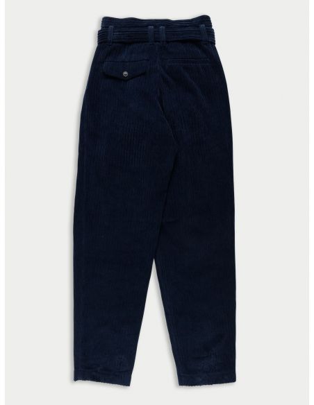 PANTALON ANGELA HIGHWAISTED WIDE LEG PLEATED NAVY