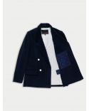 BLAZER CAMILLE TAILORED CORDUROY NAVY