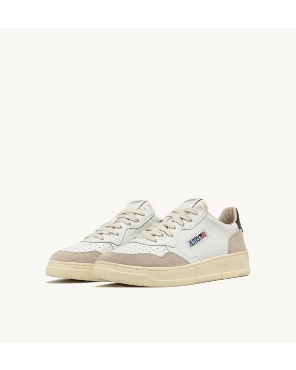 SNEAKERS MEDALIST LOW MAN LEATHER/SUEDE WHITE / MOUNTAIN 2