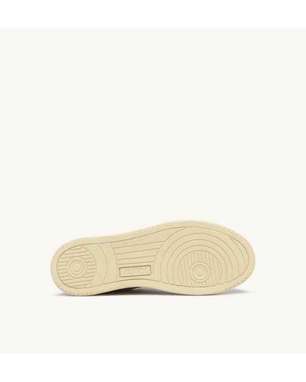 SNEAKERS MEDALIST LOW MAN LEATHER/SUEDE WHITE / MOUNTAIN