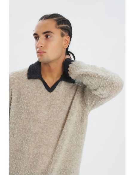 PULL GIBO PAVERO SASSO