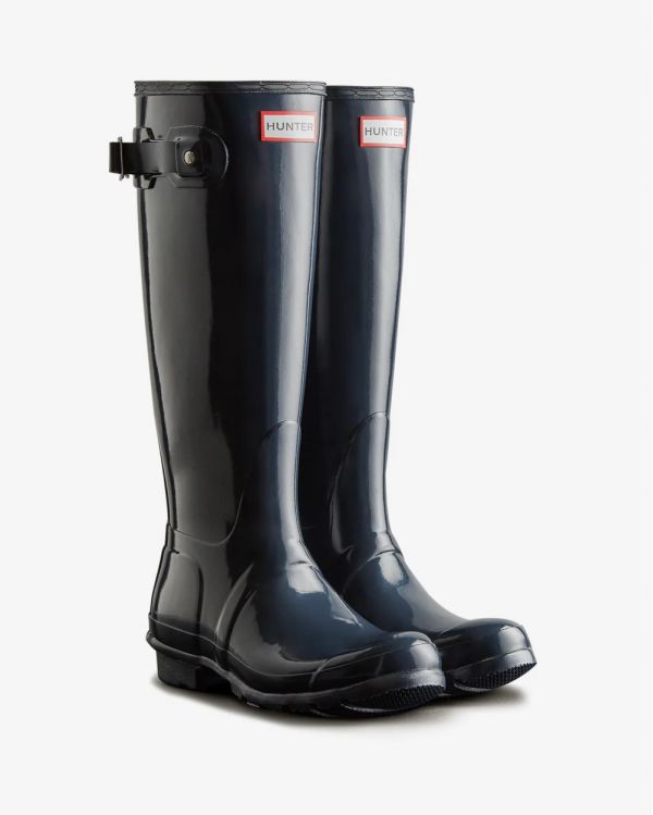 BOTTES WELLINGTON ORIGINAL TALL GLOSS HUNTER NAVY 2