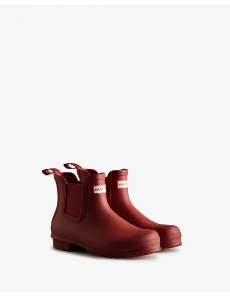 BOTTINES ORIGINAL CHELSEA MILITARY RED