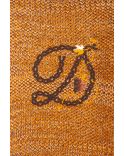 BROWN BRAIDED MESH