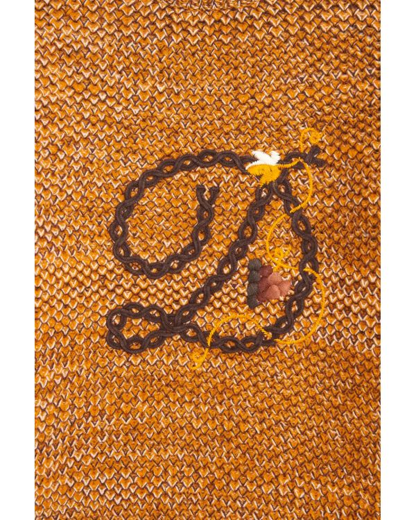 BROWN BRAIDED MESH 2