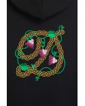 LE HOODIE D RAISIN BLACK