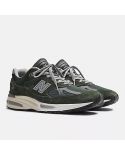 SNEAKERS UK U991GRV2 KOMBU GREEN / BLACK FOREST / SMOKED PEARL
