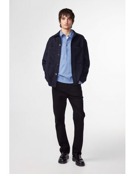 SURCHEMISE ISAK NAVY STRIPE