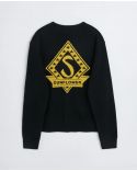 CARDIGAN MOVIE ZIP BLACK