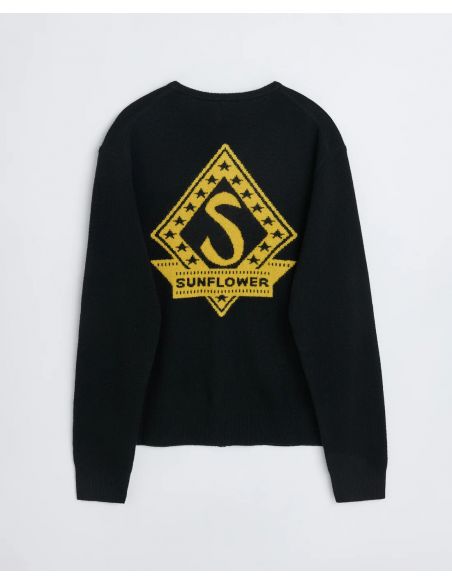 CARDIGAN MOVIE ZIP BLACK