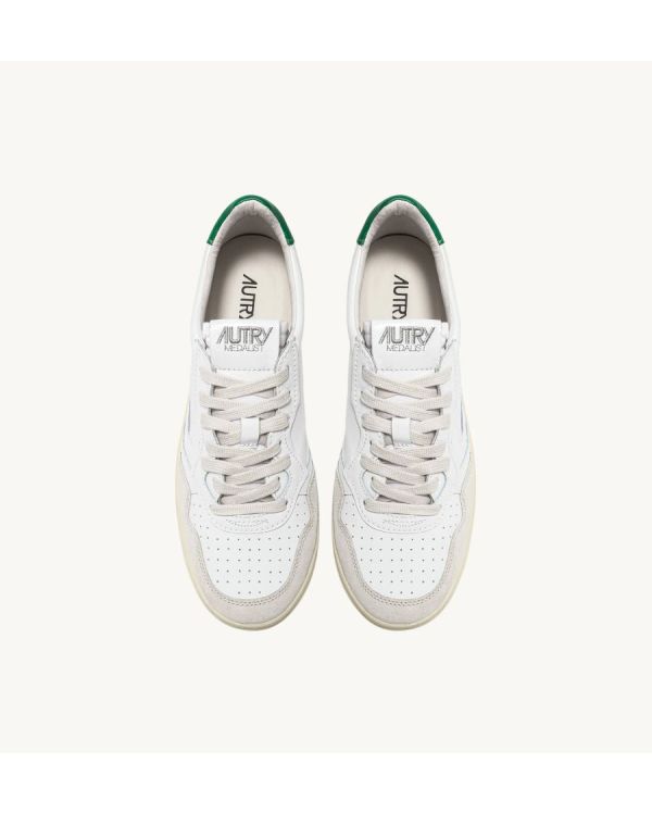 SNEAKERS MEDALIST LOW WOM LEATHER / SUEDE WHITE / AMAZON
