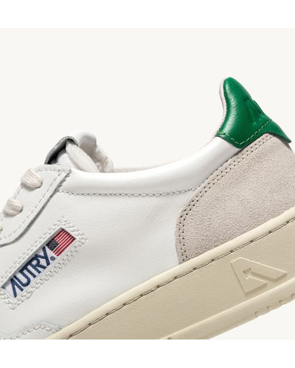 SNEAKERS MEDALIST LOW WOM LEATHER / SUEDE WHITE / AMAZON