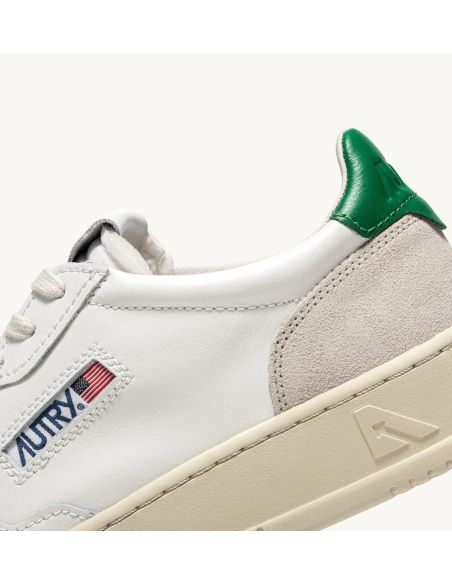 SNEAKERS MEDALIST LOW WOM LEATHER / SUEDE WHITE / AMAZON