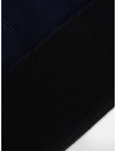 BONNET NIEVE MARIN/NOIR
