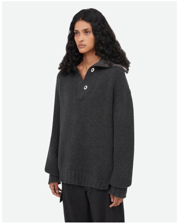 PULL BALLAD KNIT JUMPER GREY