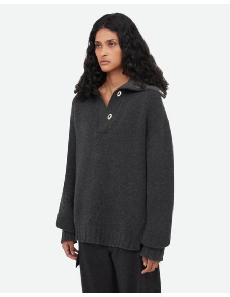 PULL BALLAD KNIT JUMPER GREY