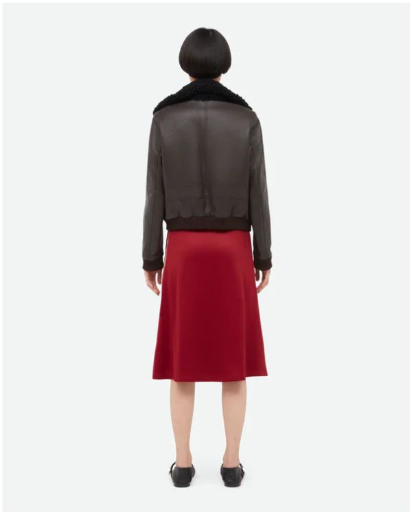 JUPE SHINE JERSEY BURGUNDY 2