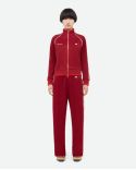 TOP SHINE TRACK BURGUNDY