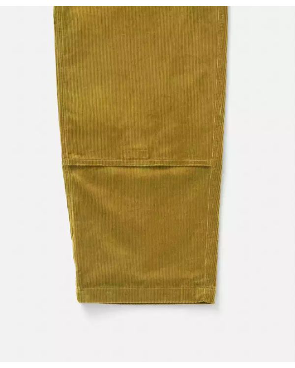 PANTALON CORDUROY DOUBLE KNEE DUSTED MUSTARD