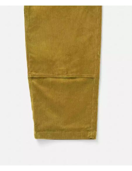 PANTALON CORDUROY DOUBLE KNEE DUSTED MUSTARD
