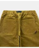 PANTALON CORDUROY DOUBLE KNEE DUSTED MUSTARD