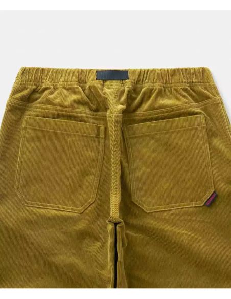 PANTALON CORDUROY DOUBLE KNEE DUSTED MUSTARD