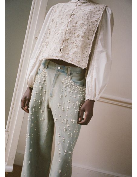 JEANS PERLETTE BLUE