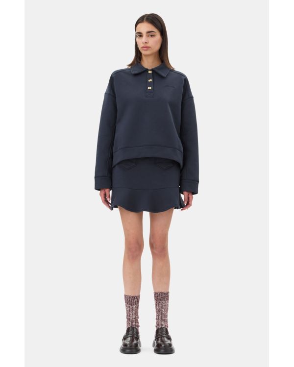 POLO DARK BLUE DROP SHOULDER SKY CAPTAIN 2