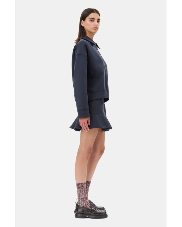POLO DARK BLUE DROP SHOULDER SKY CAPTAIN