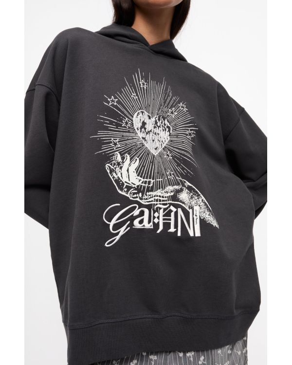 SWEAT À CAPUCHE BLACK ISOLI HEART PHANTOM