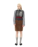 GILET GRAPHIC CATS GRAY QUILL