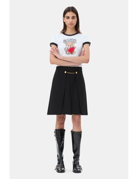 TSHIRT BASIC JERSEY BEAR BRIGHT WHITE