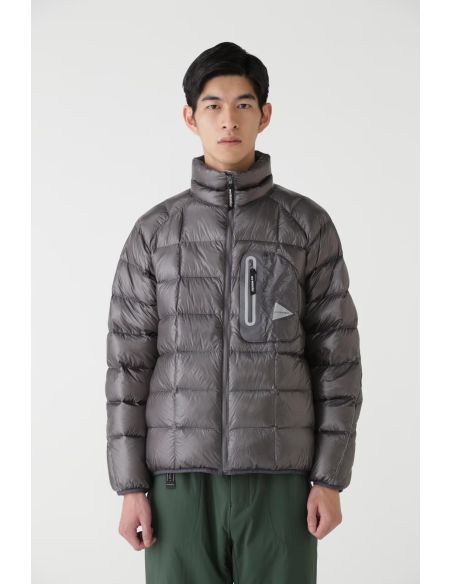 DIAMOND STITCH DOWN JACKET GRAY
