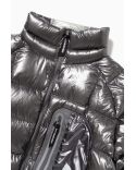 DOUDOUNE DIAMOND STITCH DOWN JACKET GRAY