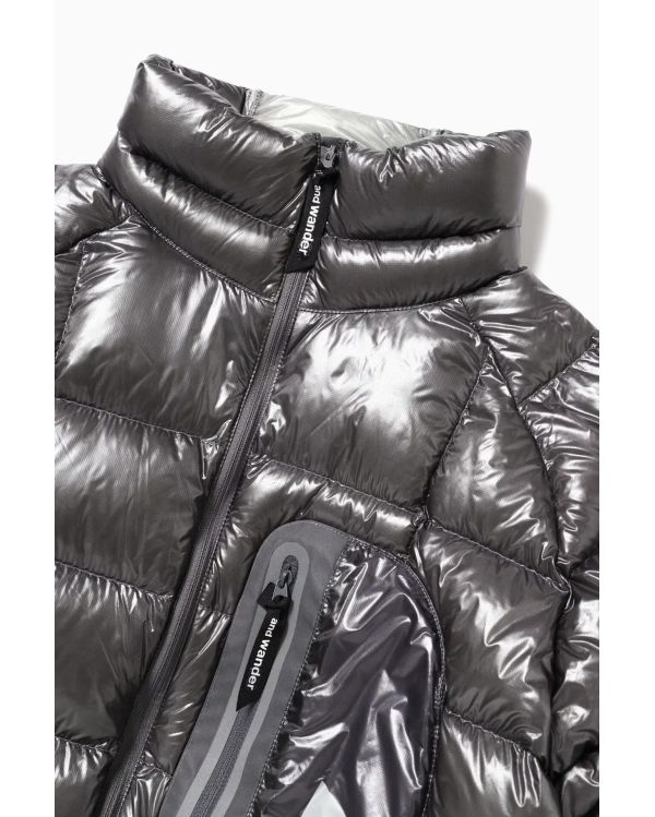 DOUDOUNE DIAMOND STITCH DOWN JACKET GRAY