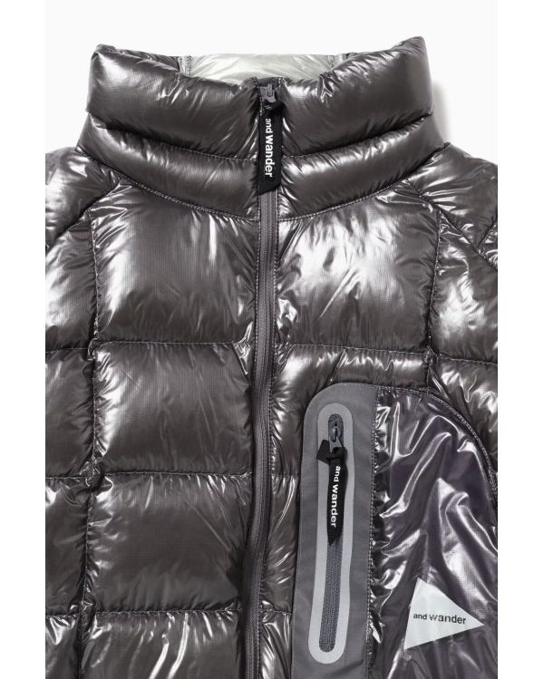 DIAMOND STITCH DOWN JACKET GRAY